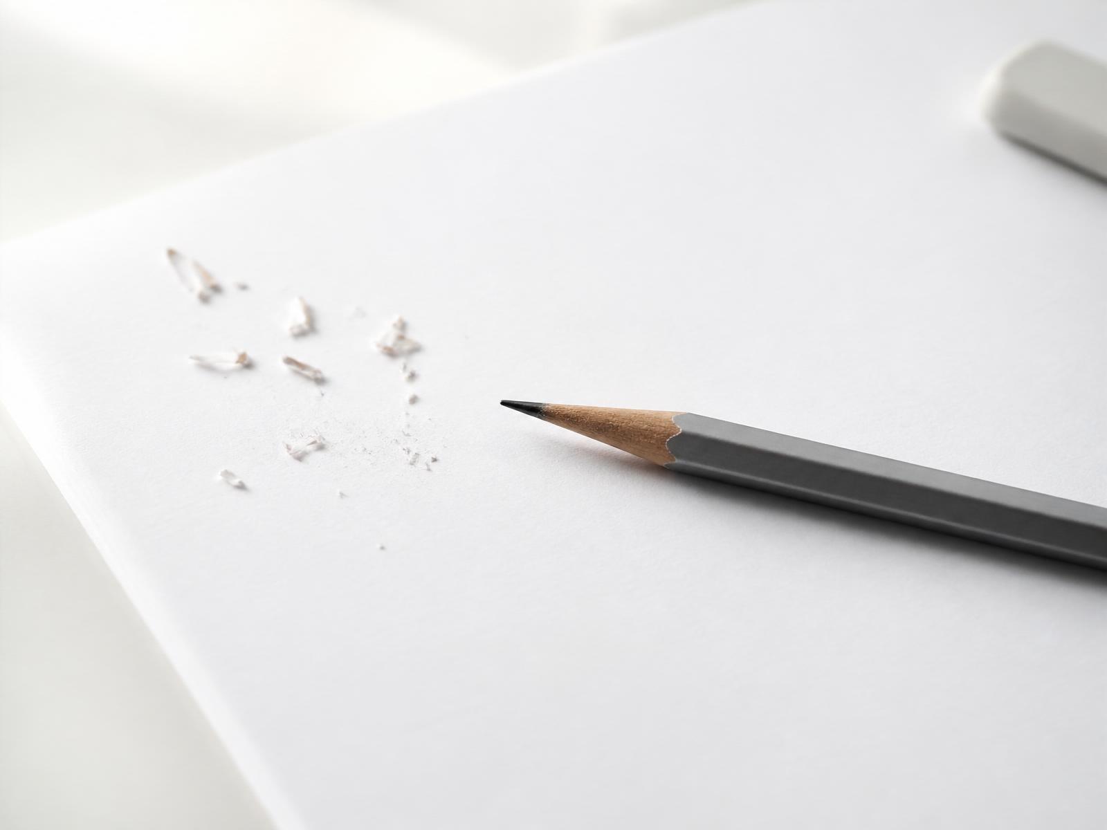 Pencil and paper — quiet, deliberate practice